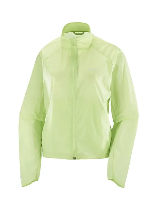 Salomon Kurtka outdoor SHAKEout FLY JKT Zielony jasny Regular Fit