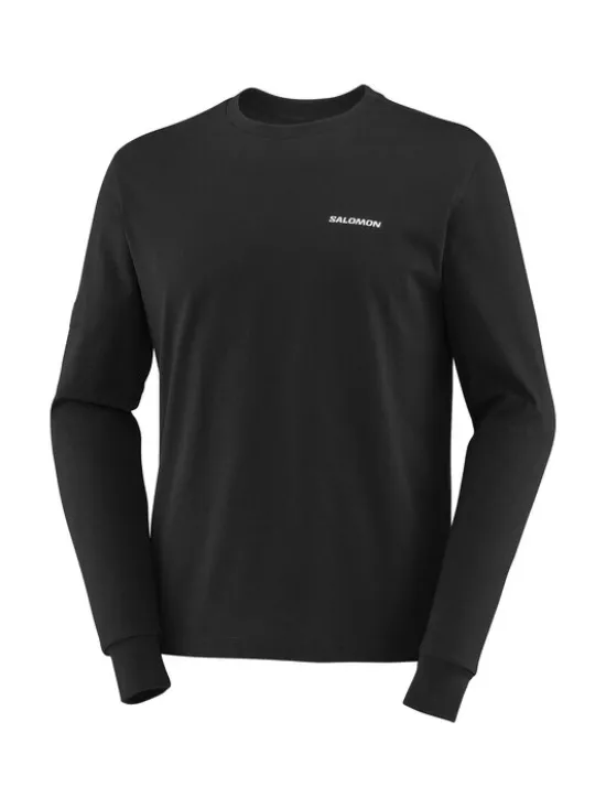 Salomon Longsleeve EQUIPE LS TEE M Niebieski Reglan Fit