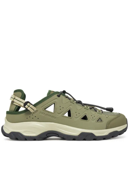 Salomon Sandały Alhama L47786400 Zielony