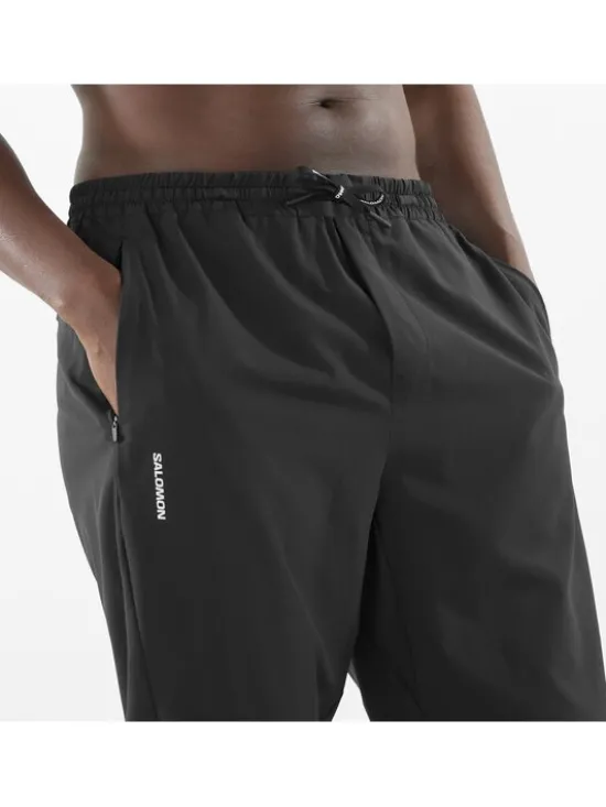 Salomon Spodnie outdoor SHAKEout CORE PANTS M Czarny Regular Fit