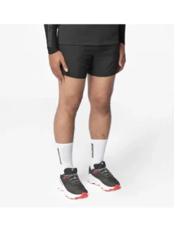 Salomon Szorty sportowe SHAKEout CORE 5" M Czarny Regular Fit