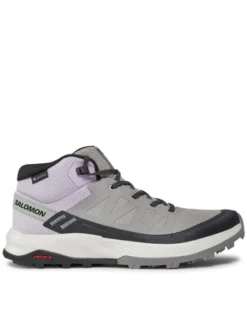 Salomon Trekkingi Outrise Mid GORE-TEX L47160600 Czarny