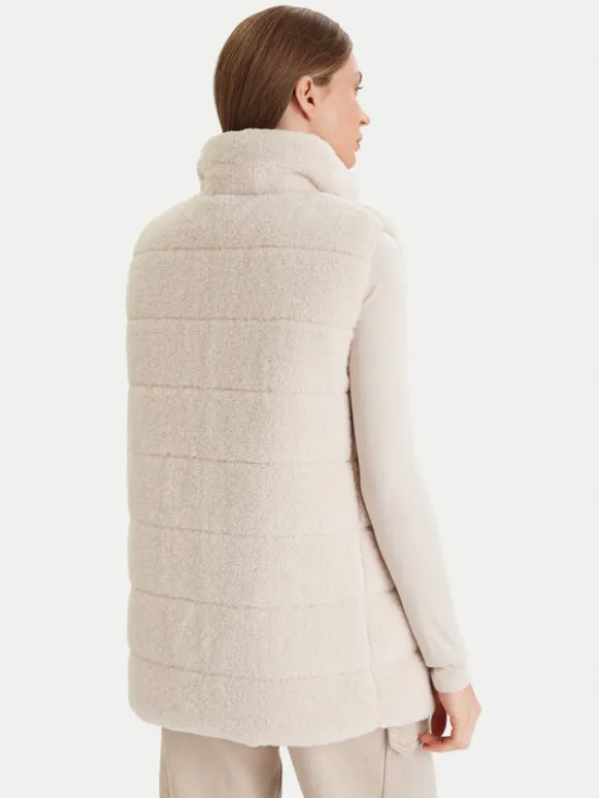 Save The Duck Bezrękawnik D82512W BUBU21 Beżowy Regular Fit