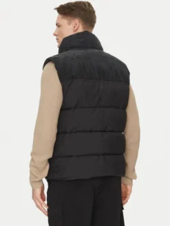 Save The Duck Kamizelka D81438M VELY19 Czarny Regular Fit