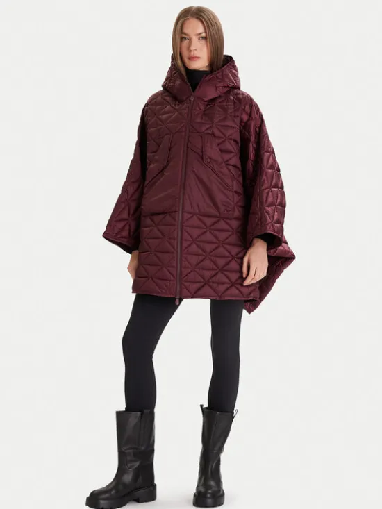 Save The Duck Kurtka przejściowa D42465W JADE21 Bordowy Relaxed Fit