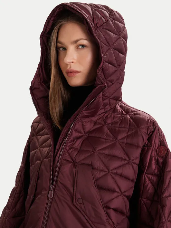 Save The Duck Kurtka przejściowa D42465W JADE21 Bordowy Relaxed Fit