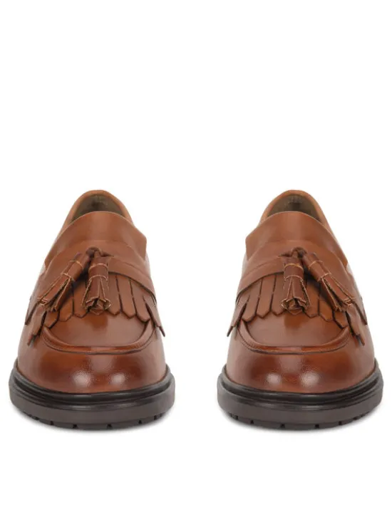 Sergio Bardi Loafersy WI34-GALA-01SB Brązowy