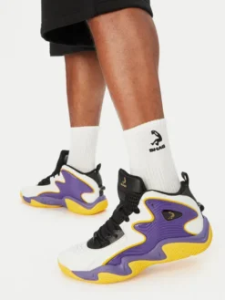SHAQ Buty do koszykówki EO-DEVASTATOR 3.0 AQ95078M-U Biały