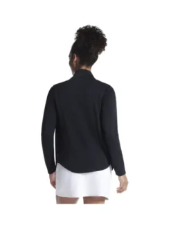 Skechers Bluza Skechers The Hoodless Hoodie GoWalk Shine Jacket Czarny Regular Fit