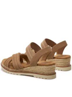 Skechers Espadryle Desert Chill-Sweet Crossing 114685/TAN Brązowy