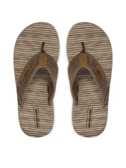 Skechers Japonki Quill - Seaside 205719/BRN Brązowy