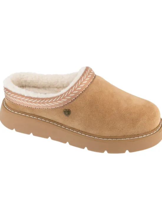 Skechers Kapcie BOBS Keepsakes Lite - Fuzzy Dreams Brązowy