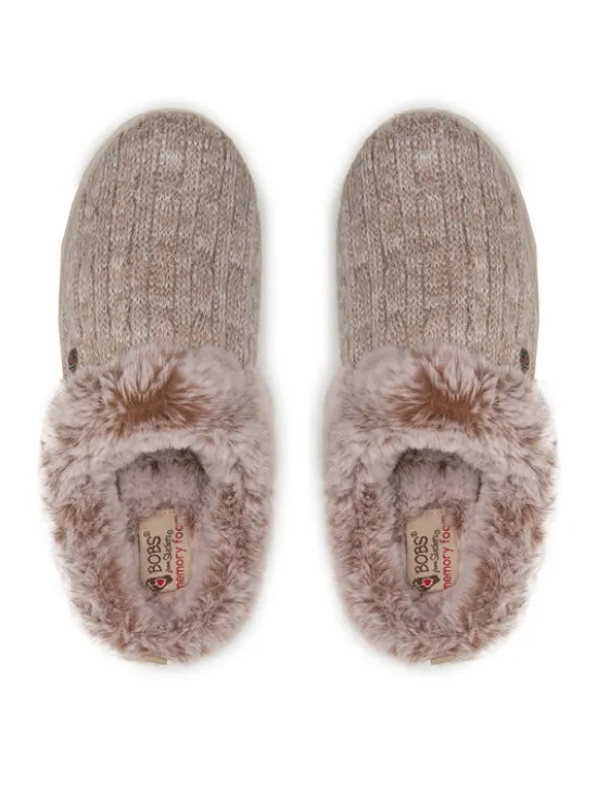 Skechers Kapcie Ice Angel 31204/LTBR Beżowy