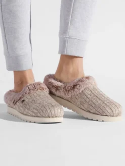 Skechers Kapcie Ice Angel 31204/LTBR Beżowy