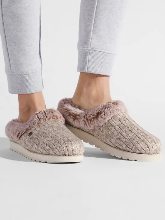 Skechers Kapcie Ice Angel 31204/LTBR Beżowy