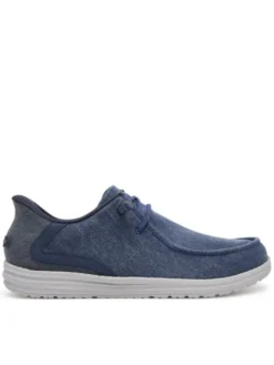 Skechers Mokasyny Melson-Coronado 210959/DEN Granatowy