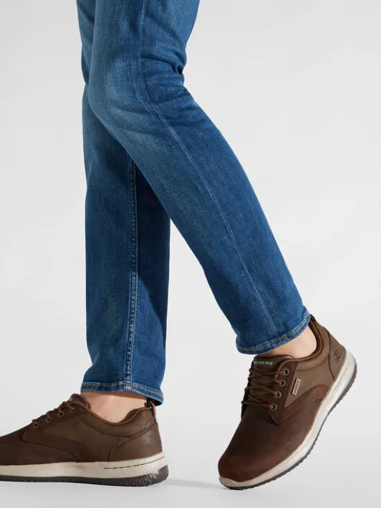 Skechers Półbuty Antigo 65693/CDB Brązowy