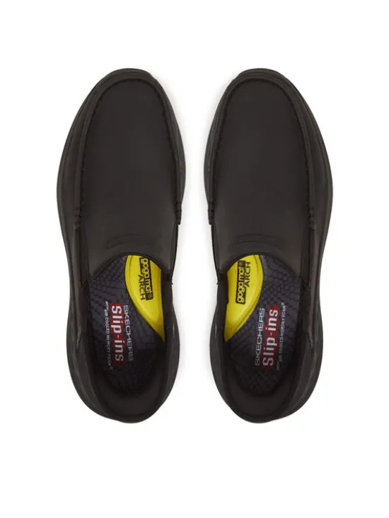Skechers Półbuty 204866/BBK Czarny