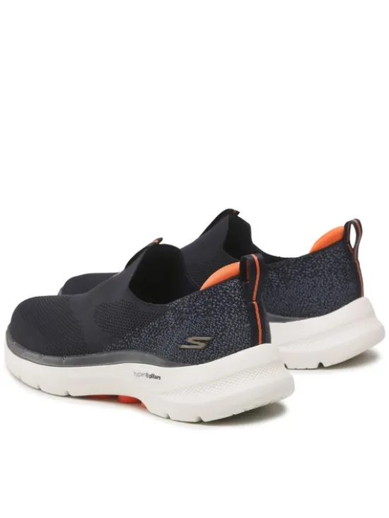 Skechers Półbuty Go Walk 6 216202/NVOR Granatowy