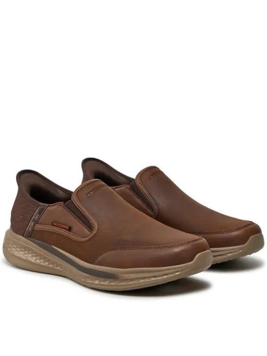 Skechers Półbuty Slade 205237 Brązowy