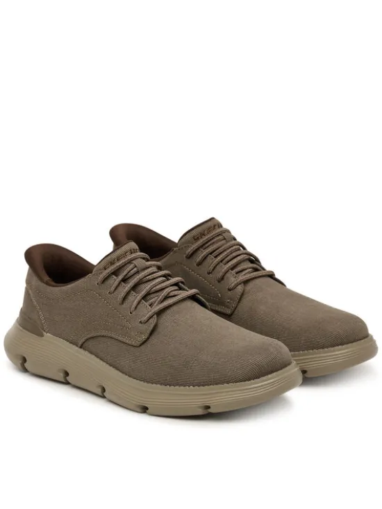 Skechers Półbuty Slip-Ins: Garza - Clive 205352/DKTP Brązowy