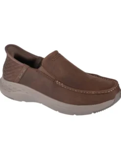 Skechers Półbuty Slip-Ins Parson - Oswin Brązowy