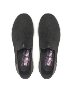 Skechers Półbuty Smooth Step 149709/BLK Czarny