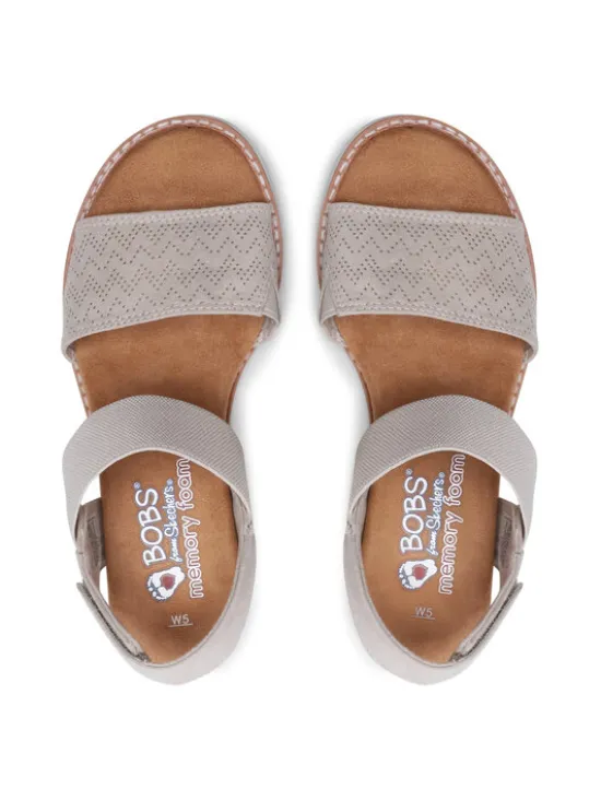 Skechers Sandały BOBS Desert Kiss 31440/OFWT Beżowy