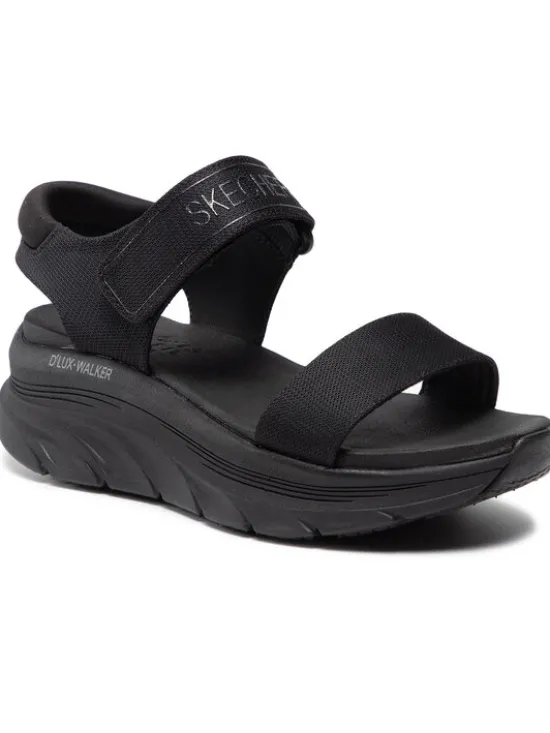 Skechers Sandały New Block 119226/BBK Czarny