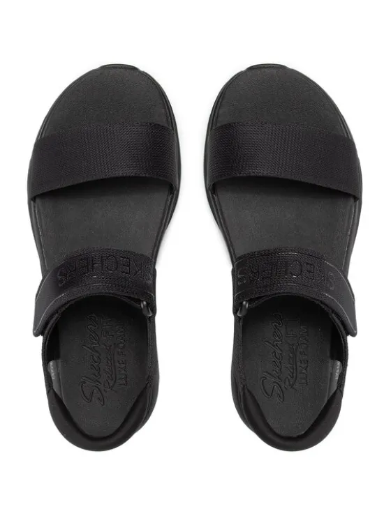 Skechers Sandały New Block 119226/BBK Czarny