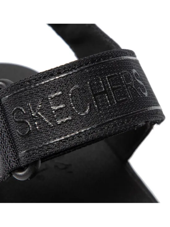 Skechers Sandały New Block 119226/BBK Czarny