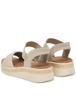 Skechers Sandały Skechers Slip-Ins: BOBS Sun Ray Beżowy