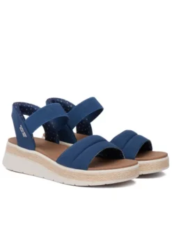 Skechers Sandały Skechers Slip-Ins: BOBS Sun Ray Granatowy