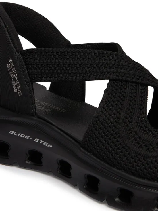 Skechers Sandały Slip-ins Glide-Step 119557/BBK Czarny