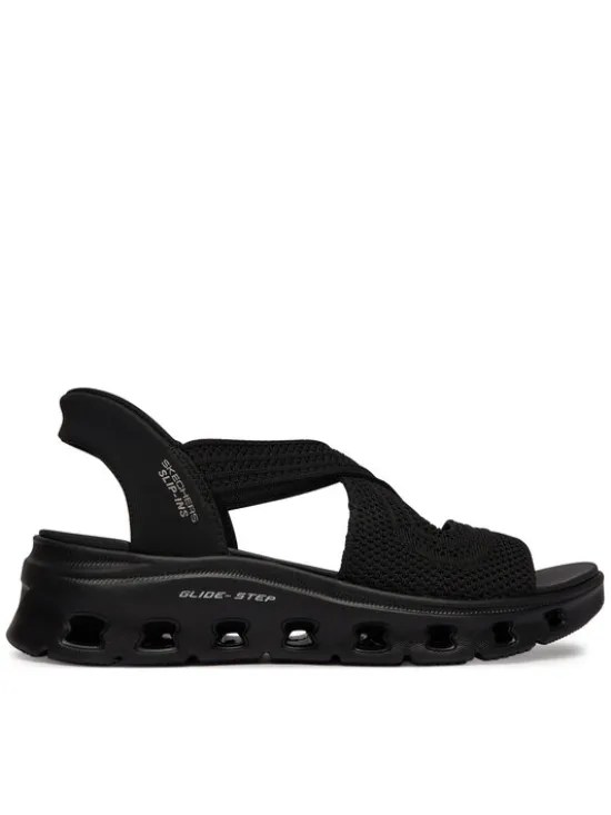 Skechers Sandały Slip-ins Glide-Step 119557/BBK Czarny