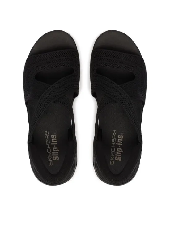Skechers Sandały Slip-ins Glide-Step 119557/BBK Czarny