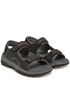 Skechers Sandały Tresmen-Garo 204105/BLK Czarny