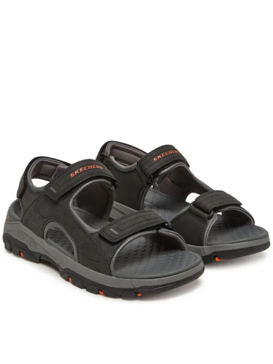 Skechers Sandały Tresmen-Garo 204105/BLK Czarny