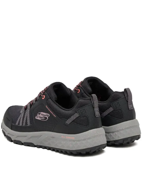 Skechers Trekkingi Escape Plan 180061/BKHP Czarny