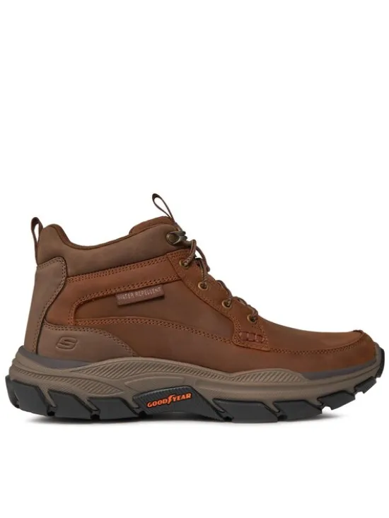 Skechers Trzewiki Respected Boswell 204454/CDB Brązowy