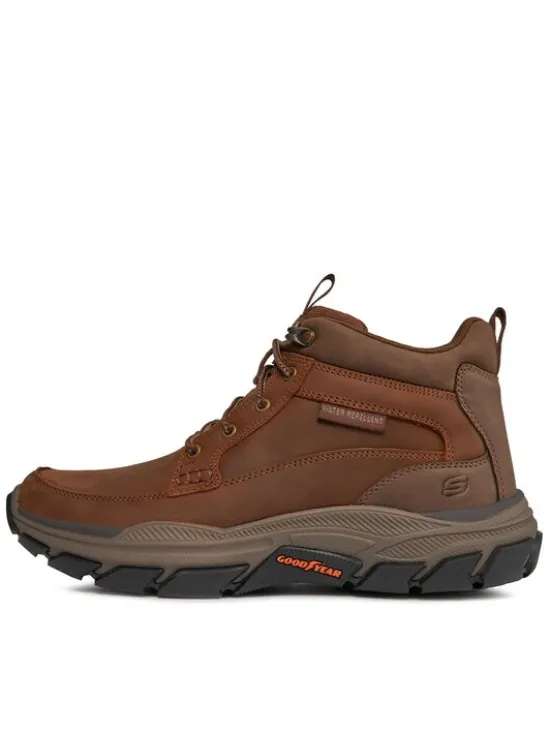 Skechers Trzewiki Respected Boswell 204454/CDB Brązowy