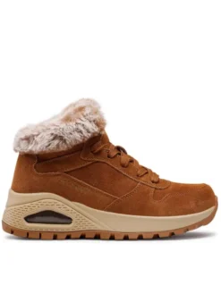 Skechers Trzewiki Uno Wintriness 167433/CSNT Brązowy