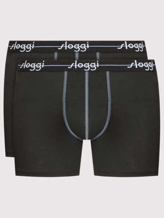 Sloggi Komplet bokserek 10206948 Czarny