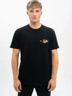 Smerfy Komplet t-shirtów Zestaw 3 T-Shirtów Męskich Czarna / Biała / Szara Smerfy Azrael kot klakier L Czarny Regular Fit