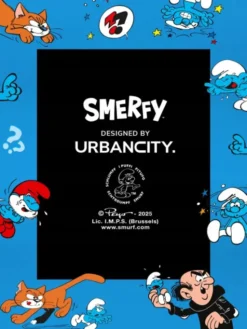 Smerfy Skarpety długie Długie Ważniak Tip Over uni Czarny
