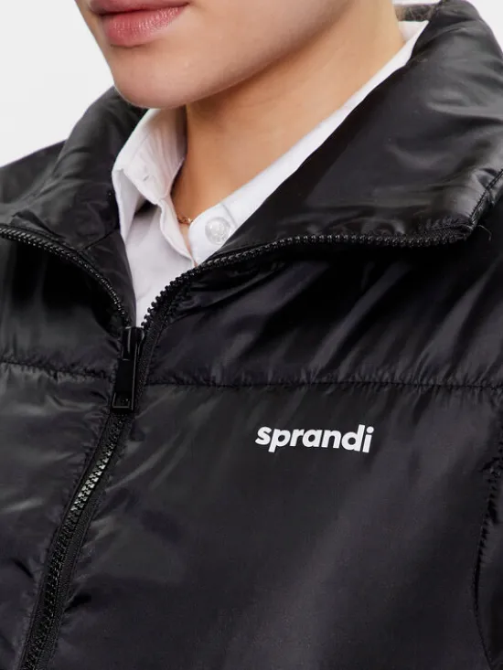 Sprandi Bezrękawnik SP3-KAD003 Czarny Regular Fit