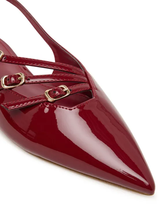Steve Madden Baleriny Cianna SM11003709 Bordowy