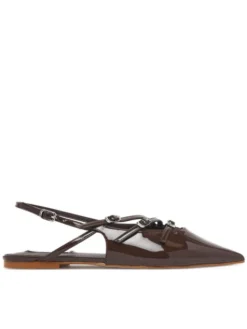 Steve Madden Baleriny Cianna SM11003709 Brązowy