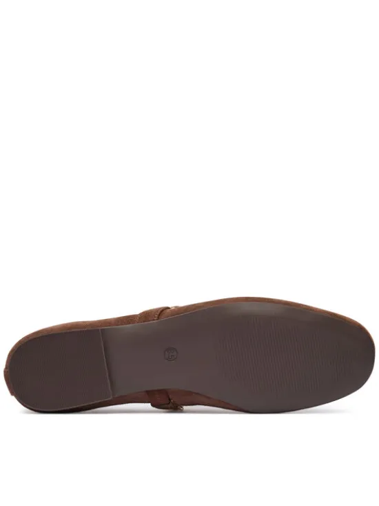 Steve Madden Baleriny Poppin 11005437 Brązowy