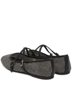 Steve Madden Baleriny Watchlist 11005277 Czarny